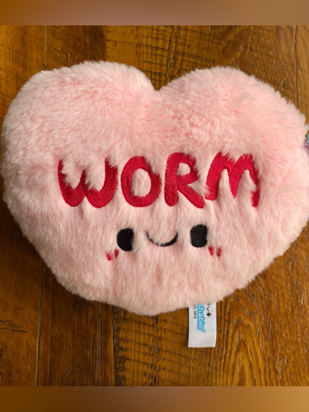 Squishable 🪱🩷 Worm Heart